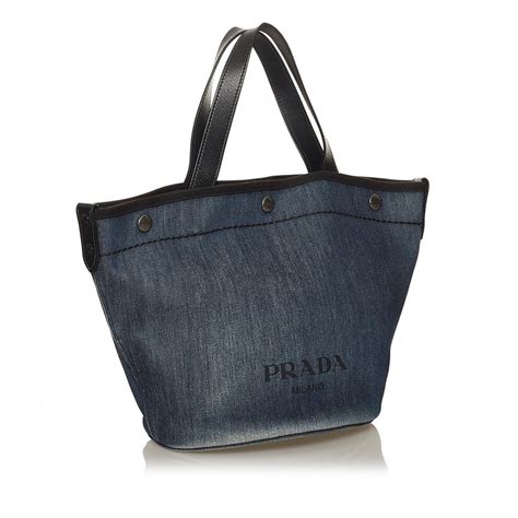 shopping bag prada|prada denim tote bag.